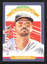 2020 Panini Donruss Baseball Trey Mancini Diamond Kings #