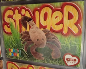 Stinger The Scorpion 2nd Edition Series 4 TY Beanie Babies Collectable Cards - Imagen 1 de 2