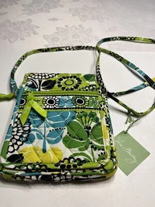 NWT - Vera Bradley Mini Hipster Crossbody Purse Shoulder Handbag Limes Up - Picture 1 of 13