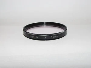 Used Coastar 1A 55mm Lens Filter Made in Japan O31553 - Picture 1 of 2