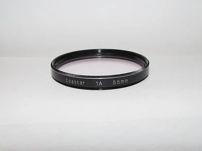 Used Coastar 1A 55mm Lens Filter Made in Japan O31553 - Image 1 of 2