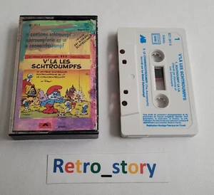 Cassette K7 / Audio Tape - V'Là les Schtroumpfs - 1984 - FRANCE - Picture 1 of 9