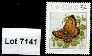 Lot 7141 - New Zealand - 1995 $4 Butterfly Definitive MNH stamp - Picture 1 of 3