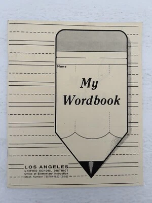 My Wordbook Elementary School Workbook - Image 1 of 4