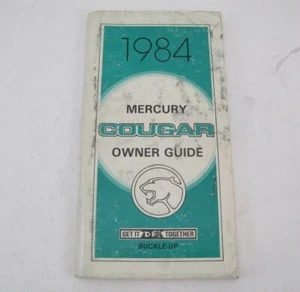 Mercury Cougar 1984 Owners Manual Set Book OEM Handbook Factory 84 - Picture 1 of 3