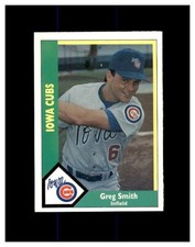 1990 Iowa Cubs CMC #13 Greg Smith