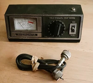MICRONTA 21-525B Field Strength SWR Tester - with Cable - untested - Picture 1 of 13
