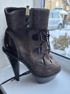 Carvela Plateau Stiefel Vintage Größe 37 - Fit 4 oder 4,5 UK - Bild 1 von 10