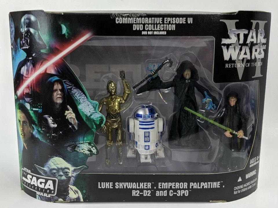 Star Wars DVD Commemorative Action Figure Pack Episode VI (6) Return of The