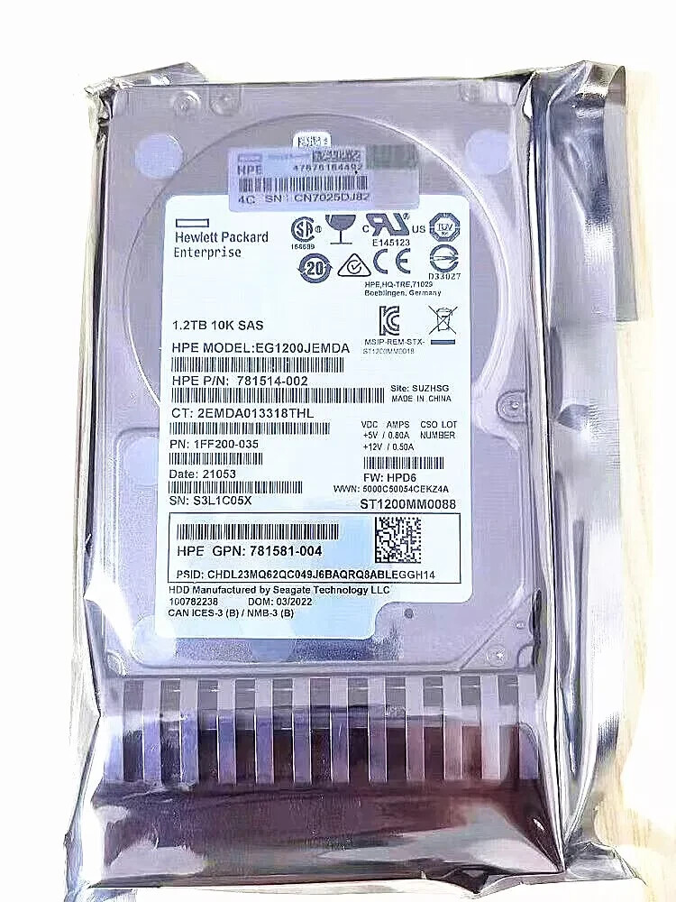 Dell HUC101212CSS600 0B28470 1.2TB 2.5" 6Gb/s 10K RPM SAS Hard - Foto 13