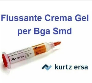 FLUSSANTE GEL PER SALDATURE BGA SMD SIRINGA 5ml ERSA FMKANC32-005 - Foto 1 di 1