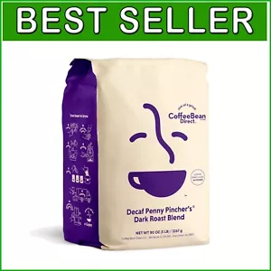 5lb Decaf Dark Roast Coffee Blend - Experience Rich Notes of Chocolate & Cherry - Picture 1 of 9