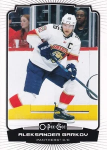 2022-23 UD O-Pee-Chee OPC Base #158 Aleksander Barkov - Florida Panthers - Picture 1 of 2