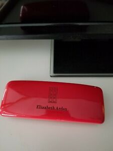 Elizabeth Arden Red Sunglass Eyeglass Hard Clam Shell Spring Loaded Case