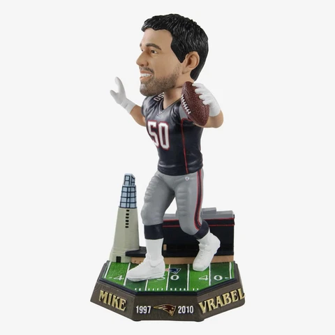 Mike Vrabel New England Patriots Retired Pro Gate Series Bobblehead NFL Football Cover