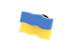 Ukraine Flag Shoe Charm, Ukrainian Flag Shoe Charm, Stand With Ukraine - Picture 1 of 5