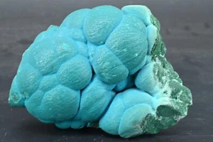 Cristallisation de Chrysocolle du Congo de 275g spécimen minérale collection - Picture 1 of 8