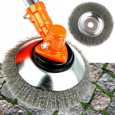 Drahtbürste Topfbürste für Freischneider Motorsense 200x25.4mm 200mm