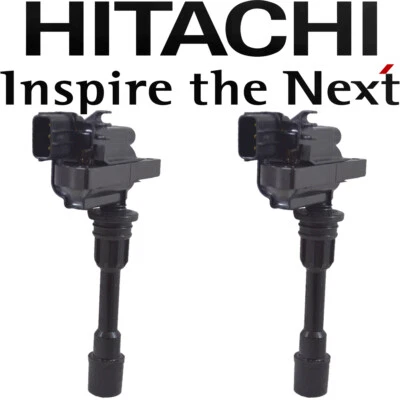 Hitachi OEM Set of 2 Ignition Coils for Mazda Protege LX ES DX Protege5 2.0L L4 - Image 1 of 3