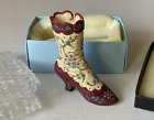 Just The Right Shoe Figurine - Opera Boot # 25005 Raine  - Willitts 1998 Boxed