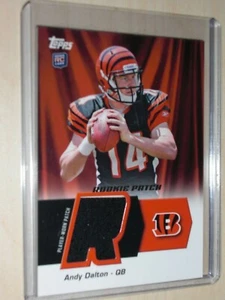 Parche reliquias de novato de fútbol americano Topps 2011 ***Completa tus conjuntos*** - Imagen 1 de 24
