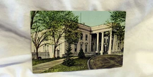 Main Entrance White House Washington D.C. Antique Postcard Unused . - Picture 1 of 2
