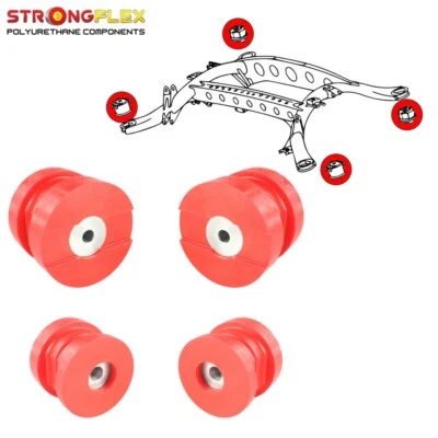 kit silentblocs de berceau arrière pour Mercedes S-Class W140 - Photo 1/4