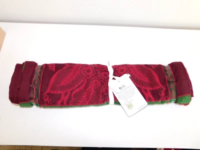 Williams Sonoma Pomegranate Table Runner Jacquard Table Runner 18.5" X 111" NWT - Image 1 of 3