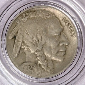 1927-S Buffalo Nickel VF/XF - Picture 1 of 2