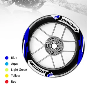 17" Inner Wheel Rim Stickers S13W For Ninja 1000 10 15 10 17 18 19 - Imagen 1 de 12
