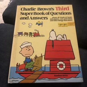 Charlie Brown's Third Super Book of Questions And Answers First Edition 1978 - Picture 1 of 7