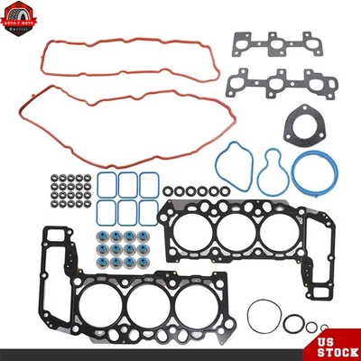 Cylinder Head Gasket Set For Jeep Liberty Dodge Ram 1500 Dakota 3.7L 2005-2012 - Image 1 of 4