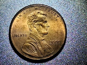 💥2000 Lincoln Shield Penny.  Satin 1C. DDO/DDR Double Earlobe 💎 - Picture 1 of 15