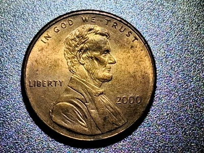 💥2000 Lincoln Shield Penny.  Satin 1C. DDO/DDR Double Earlobe 💎 - Image 1 of 4