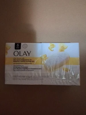 Olay Moisture Outlast Ultra Moisture Shea Butter Beauty Bar 3.75 oz,  6 ct - Image 1 of 3