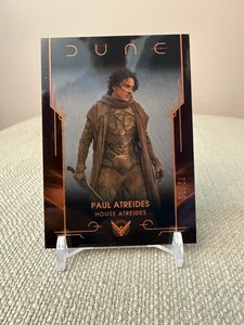 2024 Topps Chrome Dune Paul Atreides Orange #12/25 #35 Timothee Chalamet - Bild 1 von 3