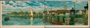 Klapp Ak Friedrichshafen am Bodensee, Gesamtansicht - 11396203 - Picture 1 of 2