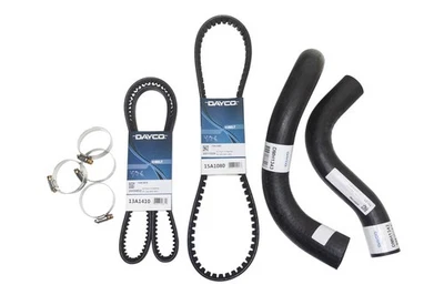 Dayco Radiator Hose & Fan Belt Kit suitable for Landcruiser 40 HJ47 2H Diesel - Image 1 of 4