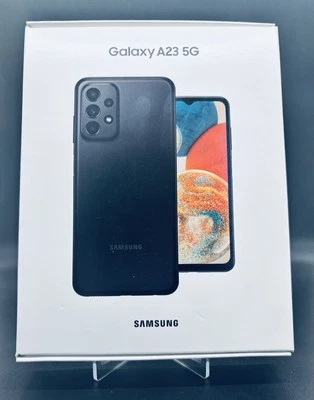 NEW Sealed Samsung Galaxy A23 5G - 64 GB - Black (T-Mobile) - Image 1 of 4