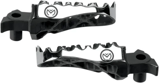 Moose Black SS Hybrid Footpeg Pair .5in Offset GAS GAS XC250 13 - Image 1 of 3