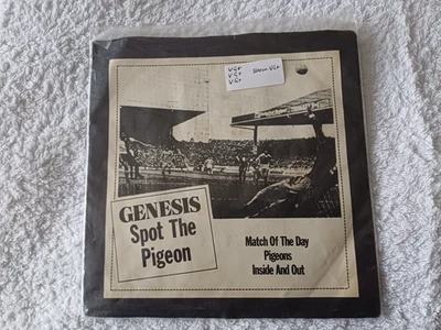 plays vg+/vg+/vg+ GENESIS Spot The Pigeon 1977 UK 7" vinyl EP sleeve vg gen001 Foto 1 de 4