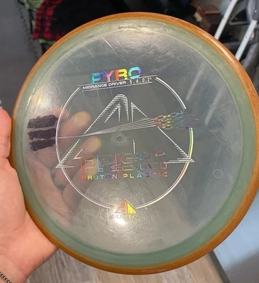 Axiom Discs Prism Proton Pyro, Clear Blue, Used But Not Abused, 172gs, Is Inked - Image 1 of 4