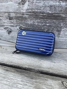 Rimowa First Class Travel Amenity Kit Case Toiletry Bag Blue - Picture 1 of 5