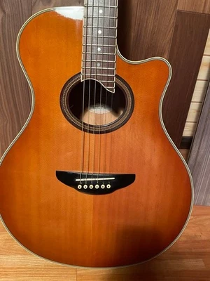 Yamaha APX-7 Acoustic Electric Guitar Thin Body Stage Model Vintage APX Series - Image 1 of 4