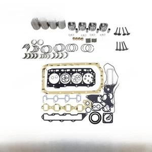 Overhaul Rebuild Kit For Yanmar 4TNV88 Engine JCB Generator G20RX G22QX G22X - Picture 1 of 6