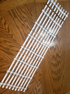 LED Strips(9) For LG 75UQ7070ZUD 75UQ7590PUBEAV65035101 EAV65011901 EAV65035001 - Picture 1 of 3