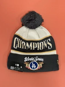 Los Angeles Dodgers New Era 2025 World Series Champions Locker Room Cuffed Knit - Picture 1 of 2