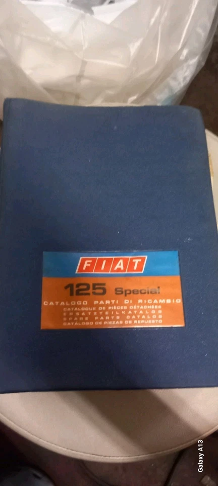 Manuale FIAT OFFICINA -Fiat 125 Special- - Immagine 1 di 1