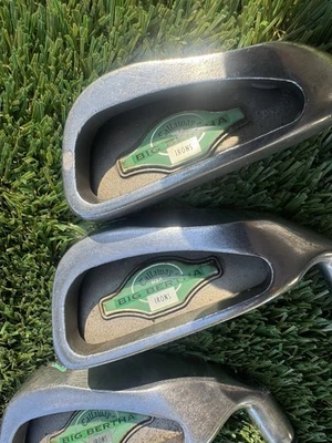 CALLAWAY 1990s BIG BERTHA IRONS 5-PW CALLAWAY LADIES Steel Shafts 6 Clubs - Image 1 of 4