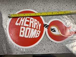 CHERRY BOMB HIGH PERFORMANCE EXHAUST VINTAGE 10" - Picture 1 of 2